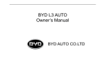 BYD L3 AUTO Owner`s manual