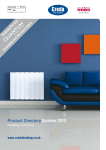 Creda Advanced Control Heating Systems Operating instructions