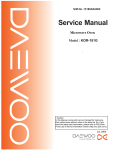 Daewoo KOR-180A0A Service manual