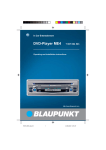 Blaupunkt DVD-PLAYER ME4 Specifications