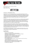 Audiolab 8200CDQ Specifications
