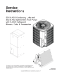 Amana R-410A Service manual