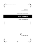 Radio Shack and Speakerphone Owner`s manual