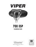 Viper 700 ESP Installation guide