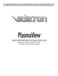 Vidikron VP-6000a Installation manual