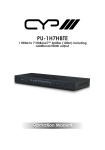 CYP CHDBT-1H7CE Specifications