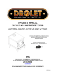 Drolet ULC S627 Owner`s manual