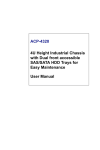 Advantech ACP-4320 User manual