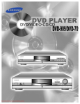 Samsung DVD-709 User`s manual