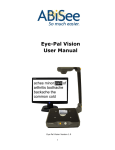 AbiSee Eye-Pal READER User manual