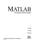 MATLAB SIMULINK 7 - GRAPHICAL USER INTERFACE Specifications
