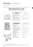 Domotec DSG12 Technical information