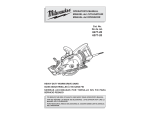 Milwaukee 6577-20 Operator`s manual