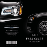 Chrysler 2012 300 Owner`s manual