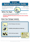 D-Link 311U - DP Print Server Specifications