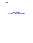 Atrie DB 120 User manual