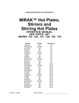 MIRAK 729 series Specifications