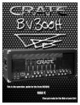 Crate BV300H Specifications
