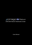 Cirago TV Platinum CMC3000 Specifications
