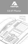 Aastra 53I IP PHONE - RELEASE 2.1 User guide
