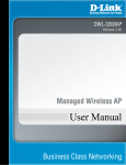 D-Link DWL-3200AP - AirPremier - Wireless Access Point User`s manual