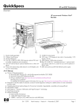 HP Presario All-in-One CQ1-1200 - Desktop PC QuickSpecs