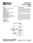 Masterclock TCDS Series Specifications