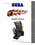 Sega Crazy Taxi Owner`s manual