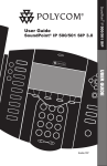 Comm Partners connect Polycom 501 User guide