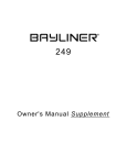 Bayliner 249 Specifications