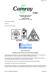 Boulter Camray 5 Technical data