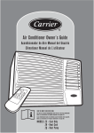 Carrier ZQ User`s manual