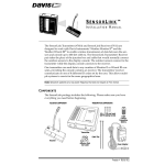 DAVIS SensorLink Installation manual