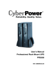 Rackmount VA 3000 User`s manual