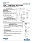 Emerson 3200 Instruction manual