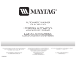Maytag MTW5921TW0 Use & care guide