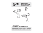 Milwaukee 0883-20 Operator`s manual