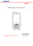 Unitech PA968 User`s manual