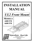 Binatone FM-4400 Installation manual