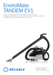 Reliable EnviroMate TANDEM EV1 Instruction manual