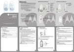 Binatone HAS-451 User`s guide