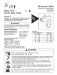 Miller Electric 152 Specifications