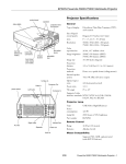 Epson PowerLite 5500c Specifications