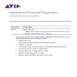 Avid Technology AS3000 Setup guide