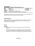 Epson PowerLite 9300i - PowerLite 9300NL Multimedia Projector Specifications