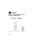 Audiovox GMRS-7000 Specifications