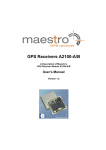 Maestro A2100-A User`s manual