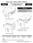 Dacor OBS36 Specifications