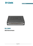 D-Link DSL-2500U User manual