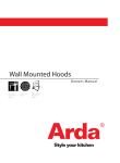 Arda HAE52T User manual